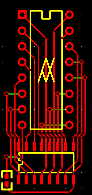 Adder Adapter PCB, All Layers