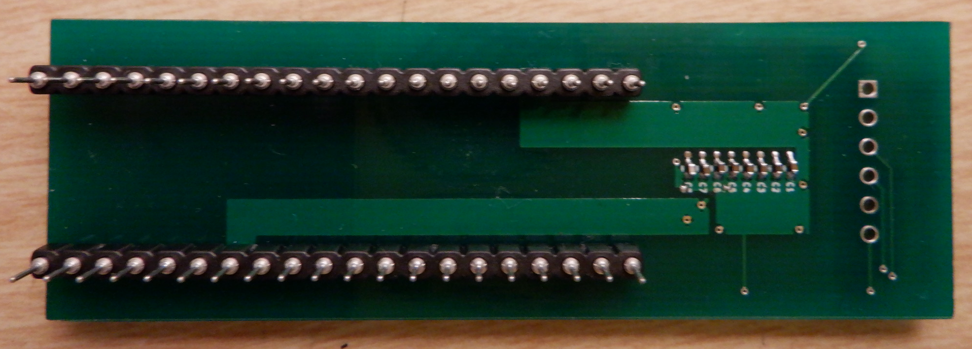 AVG CPLD PCB Bottom View