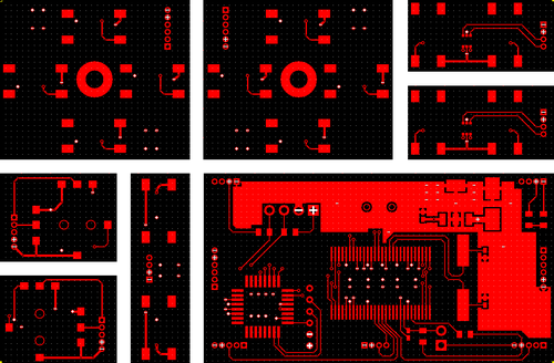 Game Controller PCB Top Layer
