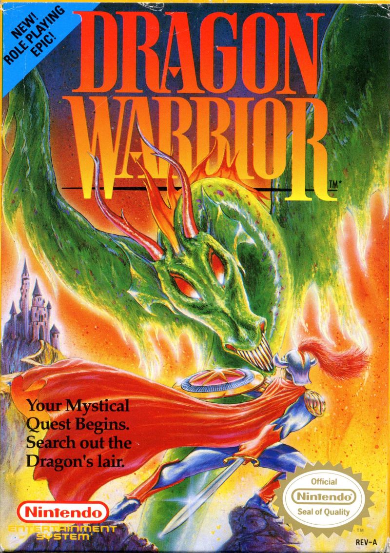 Dragon Warrior Box Art