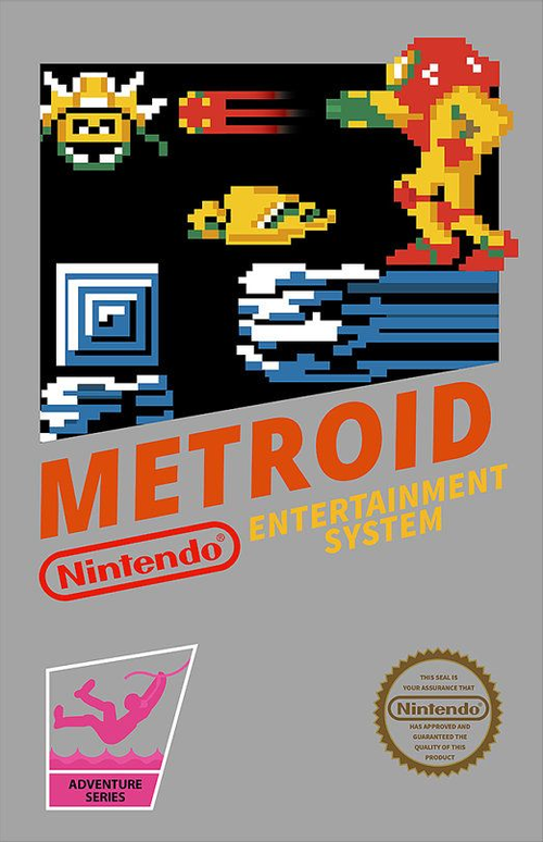 Metroid Box Art