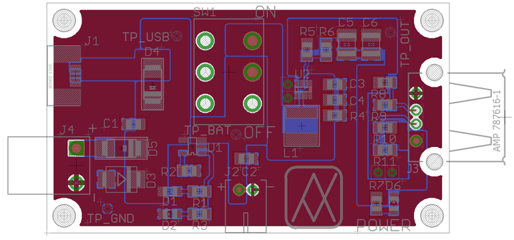 Eagle Phone Charger PCB Design