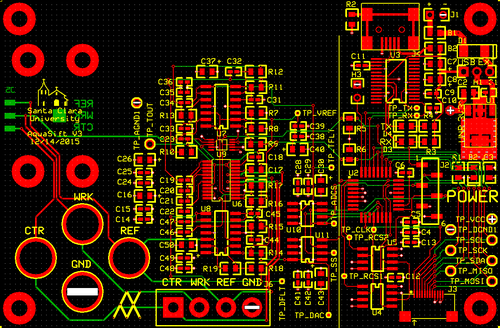 Potentiostat PCB Combined Layers