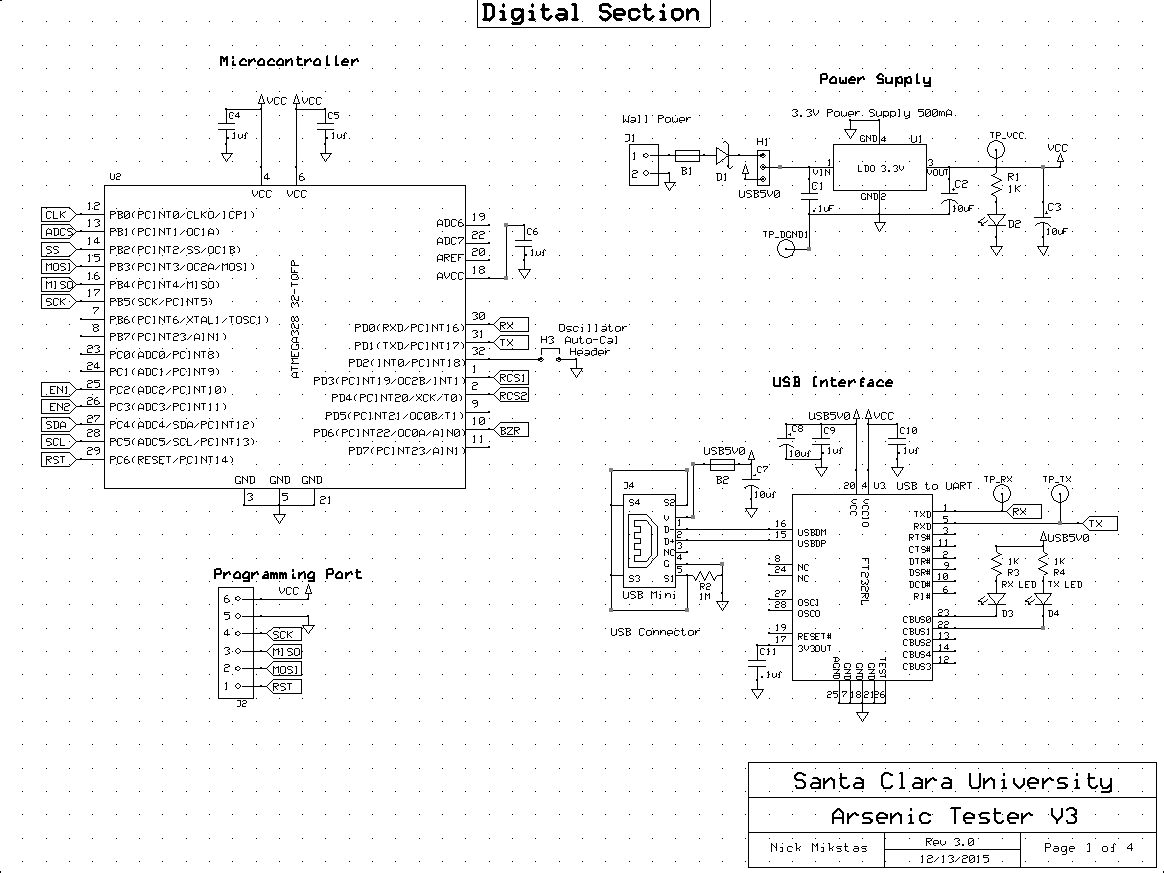 Potentiostat Schematic Page 1