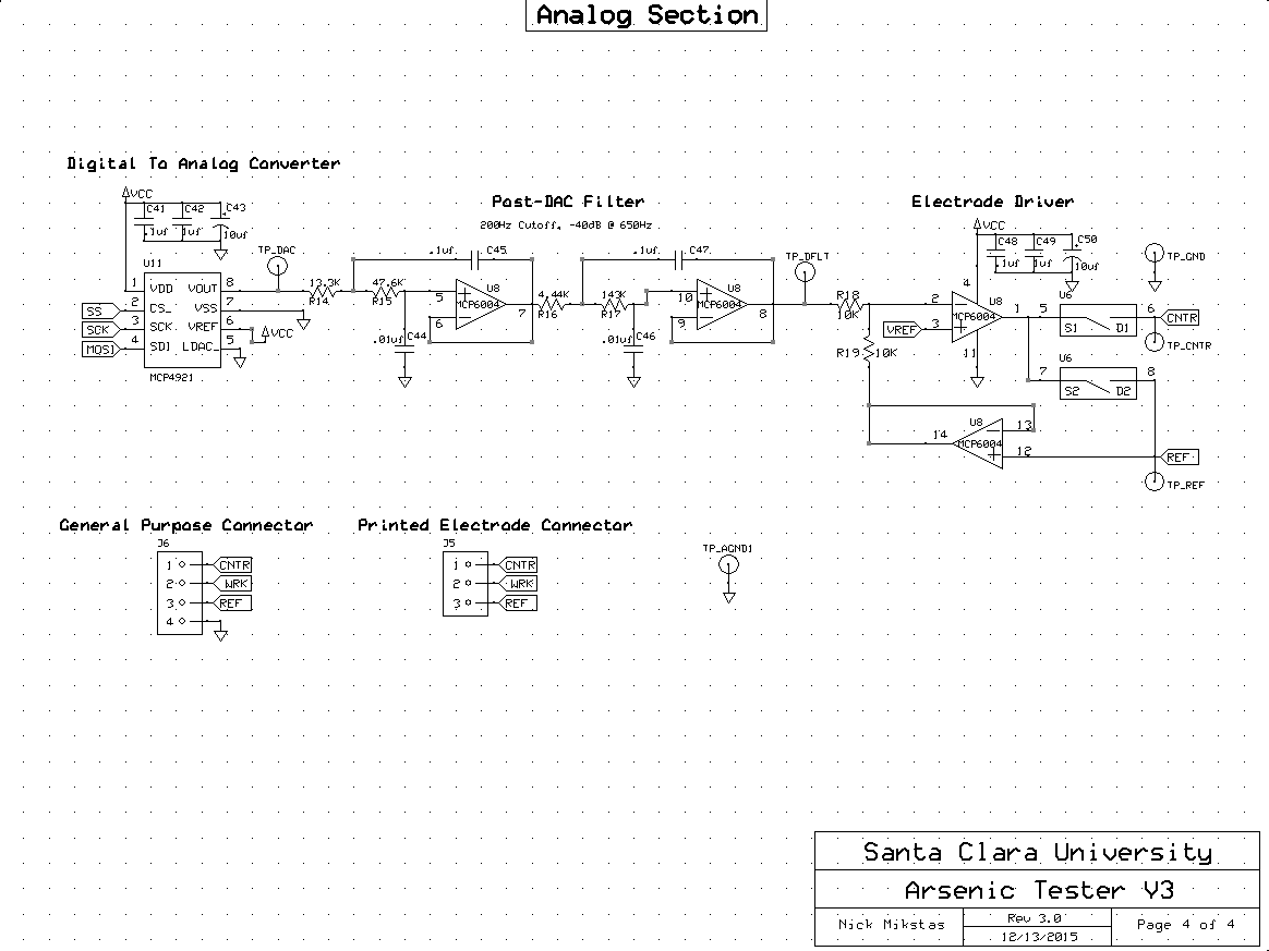 Potentiostat Schematic Page 4