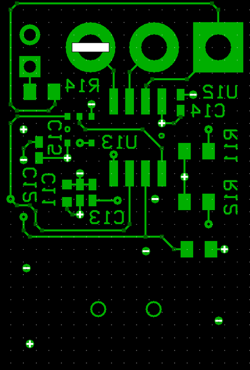 USB to RS-485 PCB Bottom Layer