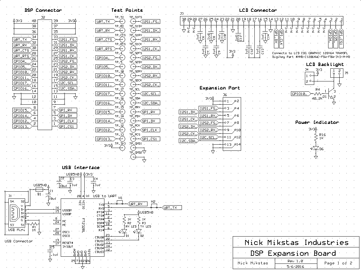 Super Mario Music Schematic Page 1